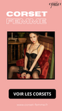 CORSET SEXY SOUS-VÊTEMENT EN DENTELLE AVEC PORTE-JARRETELLES (NOIR)