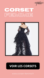 ROBE CORSET VINTAGE STEAMPUNK EN DENTELLE NOIRE
