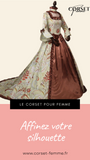 ROBE CORSET LONGUE STYLE RENAISSANCE PAOLA