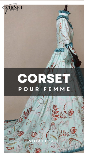 ROBE CORSET LONGUE STYLE RENAISSANCE GRACE