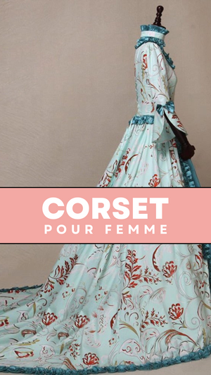 ROBE CORSET LONGUE STYLE RENAISSANCE GRACE