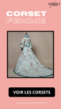 ROBE CORSET LONGUE STYLE RENAISSANCE GRACE