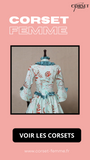 ROBE CORSET LONGUE STYLE RENAISSANCE GRACE