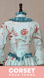 ROBE CORSET LONGUE STYLE RENAISSANCE GRACE