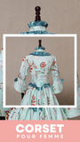 ROBE CORSET LONGUE STYLE RENAISSANCE GRACE