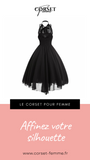 ROBE CORSET GOTHIQUE DOS NU LAYLAH