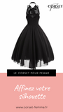 ROBE CORSET GOTHIQUE DOS NU LAYLAH