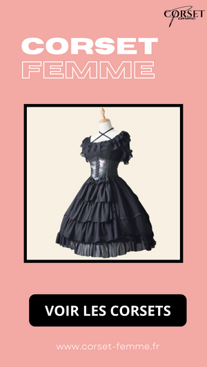 ROBE AVEC CORSET GOTHIQUE ANSLEY