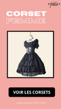 ROBE AVEC CORSET GOTHIQUE ANSLEY