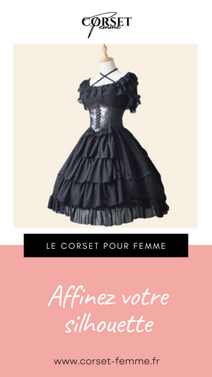 ROBE AVEC CORSET GOTHIQUE ANSLEY