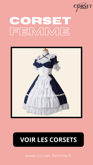 ROBE AVEC CORSET GOTHIQUE LESLIE