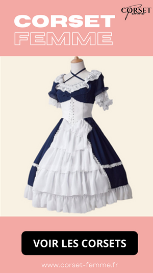 ROBE AVEC CORSET GOTHIQUE LESLIE