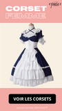 ROBE AVEC CORSET GOTHIQUE LESLIE