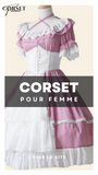 ROBE AVEC CORSET GOTHIQUE KINLEY