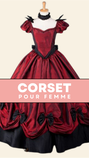 ROBE CORSET VINTAGE RENAISSANCE WHITLEY