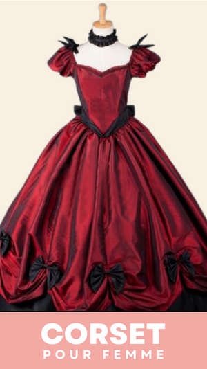 ROBE CORSET VINTAGE RENAISSANCE WHITLEY