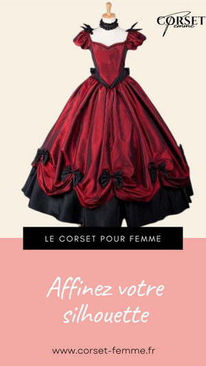 ROBE CORSET VINTAGE RENAISSANCE WHITLEY