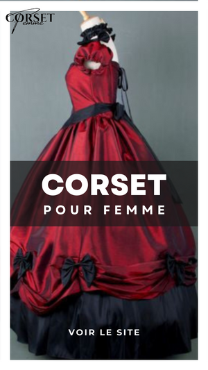 ROBE CORSET VINTAGE RENAISSANCE WHITLEY