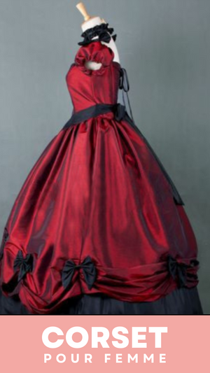 ROBE CORSET VINTAGE RENAISSANCE WHITLEY