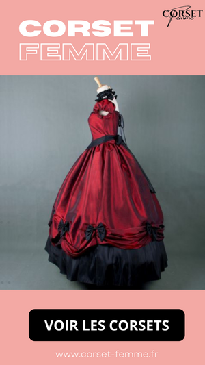 ROBE CORSET VINTAGE RENAISSANCE WHITLEY