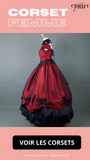 ROBE CORSET VINTAGE RENAISSANCE WHITLEY