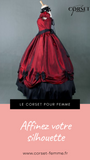 ROBE CORSET VINTAGE RENAISSANCE WHITLEY