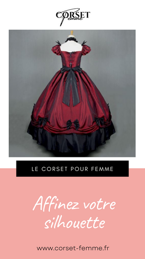 ROBE CORSET VINTAGE RENAISSANCE WHITLEY