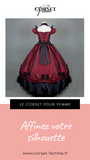 ROBE CORSET VINTAGE RENAISSANCE WHITLEY