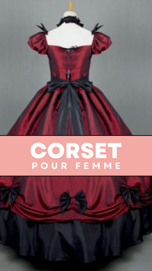 ROBE CORSET VINTAGE RENAISSANCE WHITLEY