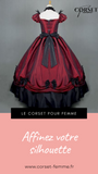 ROBE CORSET VINTAGE RENAISSANCE WHITLEY