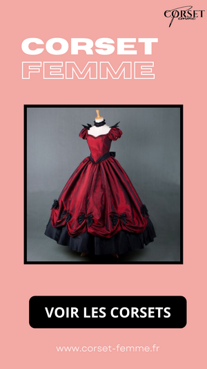 ROBE CORSET VINTAGE RENAISSANCE WHITLEY