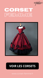 ROBE CORSET VINTAGE RENAISSANCE WHITLEY