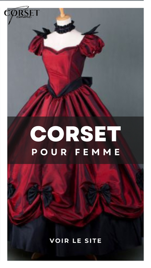 ROBE CORSET VINTAGE RENAISSANCE WHITLEY