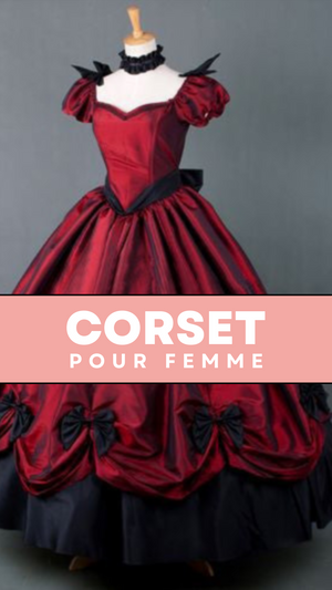 ROBE CORSET VINTAGE RENAISSANCE WHITLEY