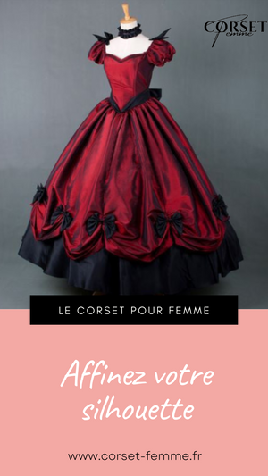 ROBE CORSET VINTAGE RENAISSANCE WHITLEY