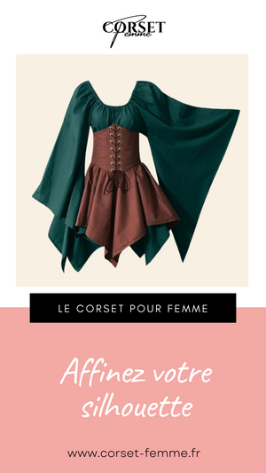 ROBE CORSET ANCIENNE COUPE COURTE SHAY