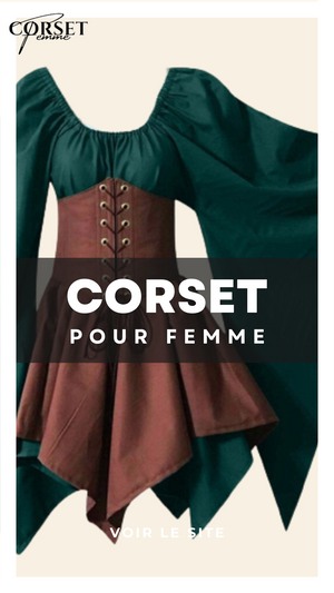 ROBE CORSET ANCIENNE COUPE COURTE SHAY