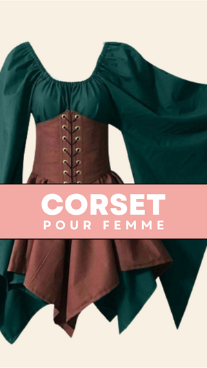 ROBE CORSET ANCIENNE COUPE COURTE SHAY