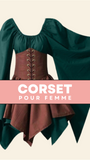 ROBE CORSET ANCIENNE COUPE COURTE SHAY