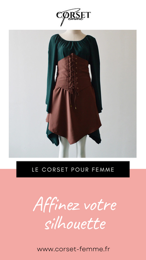 ROBE CORSET ANCIENNE COUPE COURTE SHAY