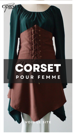ROBE CORSET ANCIENNE COUPE COURTE SHAY