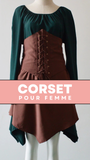 ROBE CORSET ANCIENNE COUPE COURTE SHAY