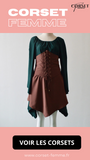 ROBE CORSET ANCIENNE COUPE COURTE SHAY