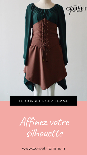 ROBE CORSET ANCIENNE COUPE COURTE SHAY
