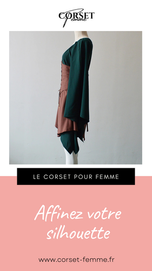 ROBE CORSET ANCIENNE COUPE COURTE SHAY