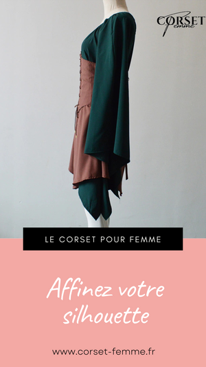 ROBE CORSET ANCIENNE COUPE COURTE SHAY