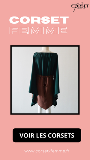 ROBE CORSET ANCIENNE COUPE COURTE SHAY