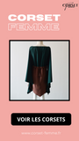 ROBE CORSET ANCIENNE COUPE COURTE SHAY