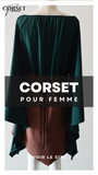 ROBE CORSET ANCIENNE COUPE COURTE SHAY