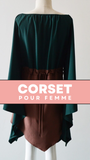ROBE CORSET ANCIENNE COUPE COURTE SHAY
